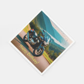 彼のバイク スタンダードランチョンナプキン (角)