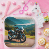 彼のバイク ペーパープレート (パーティー)