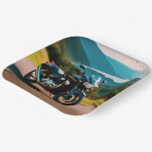 彼のバイク ペーパープレート (傾斜あり)