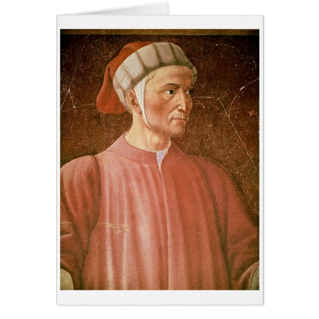 彼のバストのダンテ・アリギエーリの(1265-1321年の)詳細、fr (正面)