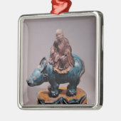 彼のバッファローのラオス語Tzu、清王朝 メタルオーナメント (左)