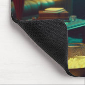 彼のパッドにマウス マウスパッド (コーナー)