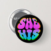 彼のピン 缶バッジ (正面&裏面)