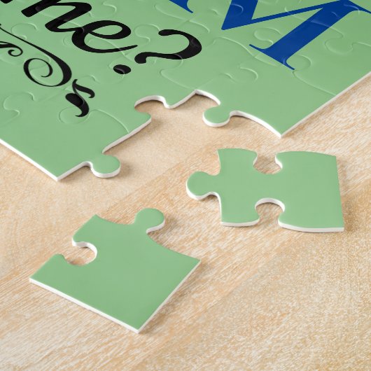 彼のプロムまたはホームカミングのジグカスタムソーの提案 ジグソーパズル (側面)