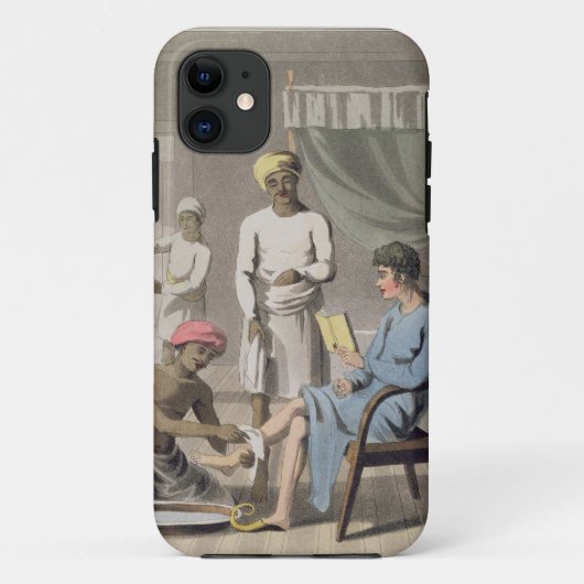 彼のヘッド持参人によって出席される紳士のドレッシング Case-Mate iPhoneケース (裏面)