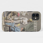 彼のヘッド持参人によって出席される紳士のドレッシング Case-Mate iPhoneケース (裏面(横))