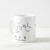 彼のペプチド名mag コーヒーマグカップ (正面左)