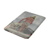 彼のボートの漁師（Vincenzo Caprile著） バスマット (アングル)