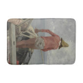 彼のボートの漁師（Vincenzo Caprile著） バスマット (正面)