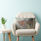 彼のボートの漁師(Vincenzo Caprile著) ランバークッション (椅子)