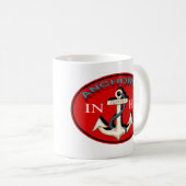 彼のマグに停泊している コーヒーマグカップ (正面右)