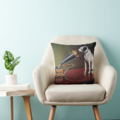 彼のマスターの声のヴィンテージ色 クッション (椅子)