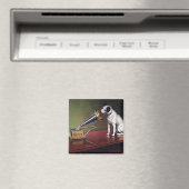 彼のマスターの声のヴィンテージ色 マグネット (インサイチュ (食洗機))