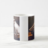 彼のマスターの声のヴィンテージ コーヒーマグカップ (中央)