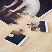 彼のマスターの声ヴィンテージスタック ジグソーパズル (側面)