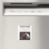 彼のマスターの声ヴィンテージスタック マグネット (インサイチュ (食洗機))