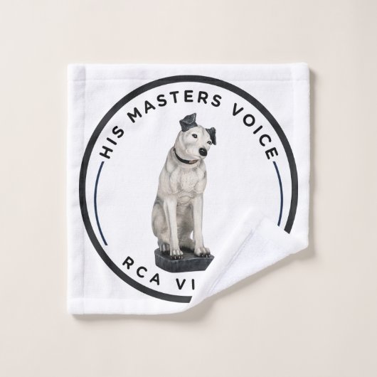 彼のマスターの声RCAビクター ウォッシュタオル (ウォッシュタオル)