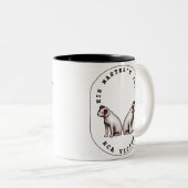 彼のマスターの声RCAビクター ツートーンマグカップ (正面右)