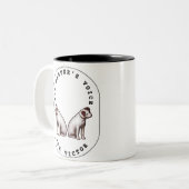 彼のマスターの声RCAビクター ツートーンマグカップ (正面左)