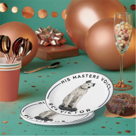 彼のマスターの声RCAビクター ペーパープレート