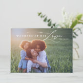 彼のモダン宗教疑問に思上のクリスマス シーズンカード (スタンド正面)