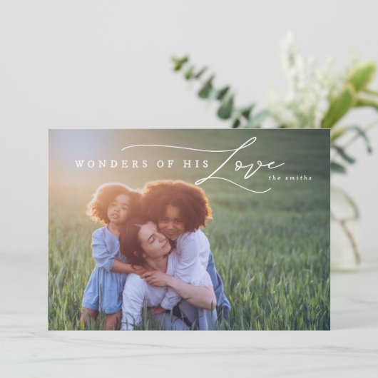 彼のモダン宗教疑問に思上のクリスマス シーズンカード (スタンド正面)