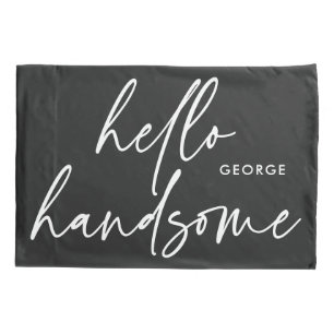 彼のモダン白黒モダンギフト枕ケース 枕カバー