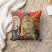 彼のラバでピエロを演奏するクランダル クッション (ブランケット)