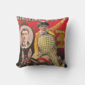 彼のラバでピエロを演奏するクランダル クッション (正面)