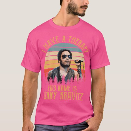 彼のレニー・クラヴィッツセラピーの伝説がある Tシャツ (正面)