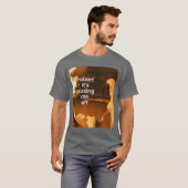 彼のロックなマクスシェワームの友達が好きじゃない Tシャツ (正面フル)