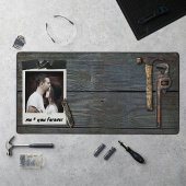 彼のワークショッ男らしプ素朴のツール デスクマット