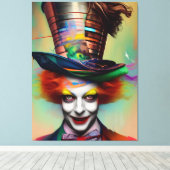 彼の不機嫌 キャンバスプリント (インサイチュ (ウッドフロア))