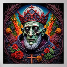 彼の不神聖、ゾンビ法王 ポスター