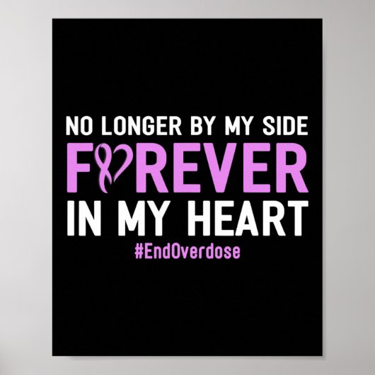 彼の中で私の側で永遠に過剰摂取を終わらせる ポスター (正面)