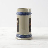 彼の主人の声犬のユーモア ビールジョッキ (中央)