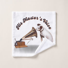 彼の主人の声 ウォッシュタオル