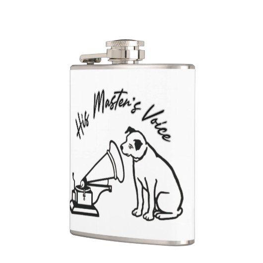 彼の主人の声 フラスク (左)