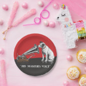 彼の主人の声 ペーパープレート (パーティー)