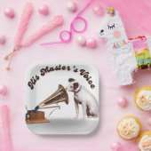 彼の主人の声 ペーパープレート (パーティー)