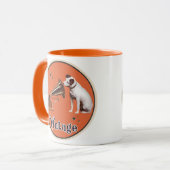 彼の主人の声 マグカップ (正面左)