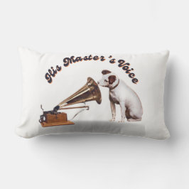 彼の主人の声 ランバークッション