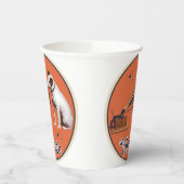 彼の主人の声 紙コップ (左)