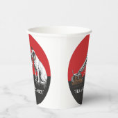 彼の主人の声 紙コップ (右)