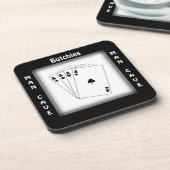 彼の人の洞窟の正方形のコースター コースター (左側)