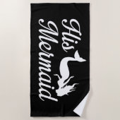 彼の人魚 ビーチタオル (正面)