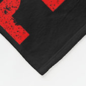 彼の任務は何時かおもしろいら フリースブランケット (角)