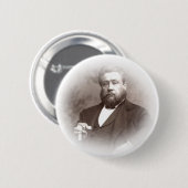 彼の信条は制されたキリストでした 缶バッジ (正面&裏面)