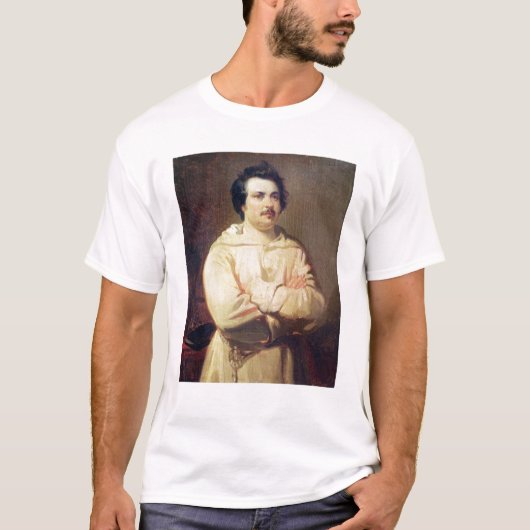 彼の修道士の習慣1829年のオノレデバルザック Tシャツ (正面)