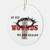 彼の傷 セラミックオーナメント (左)